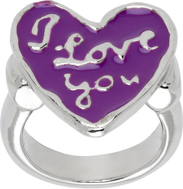 Prsteň Chopova Lowena Chopova Lowena Lovers Heart Ring Fialová | 6551, 0