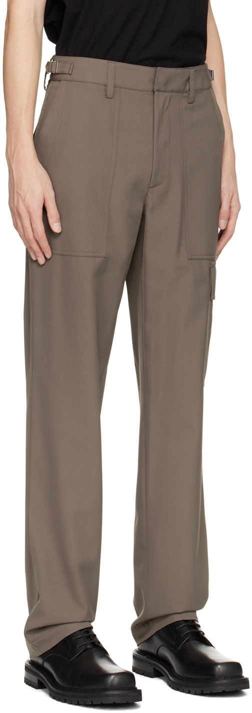 Cargo nohavice Helmut Lang Helmut Lang Military Trousers Šedá | N10HM201, 1