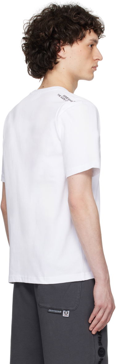 Tričko AAPE by A Bathing Ape AAPE by A Bathing Ape 'AAPE Now' Spades Graphic T-Shirt Biela | AAPTEM1599XXNWHX, 2