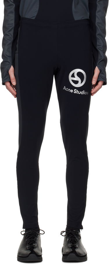 Legíny Acne Studios Logo Leggings Čierna | BK0680-, 0