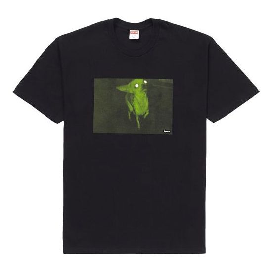 Tričko Supreme Cunningham Chihuahua Graphic T-Shirt Čierna | SUP-FW18-834