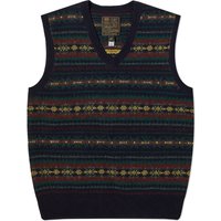 Sveter Polo by Ralph Lauren Fair Isle Knit Vest Navy | 710917336001, 1