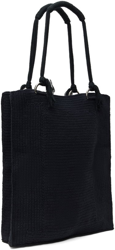 Tote bag Vivienne Westwood Vivienne Westwood Large Mabel Crochet Tote Čierna | 4D010005U-K004W-, 2