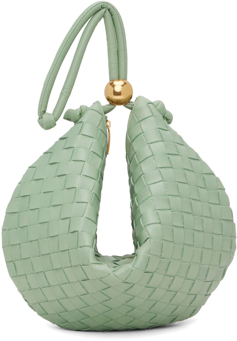 Kabelka Bottega Veneta Medium Turn Pouch Zelené | 701024 V1W51, 0