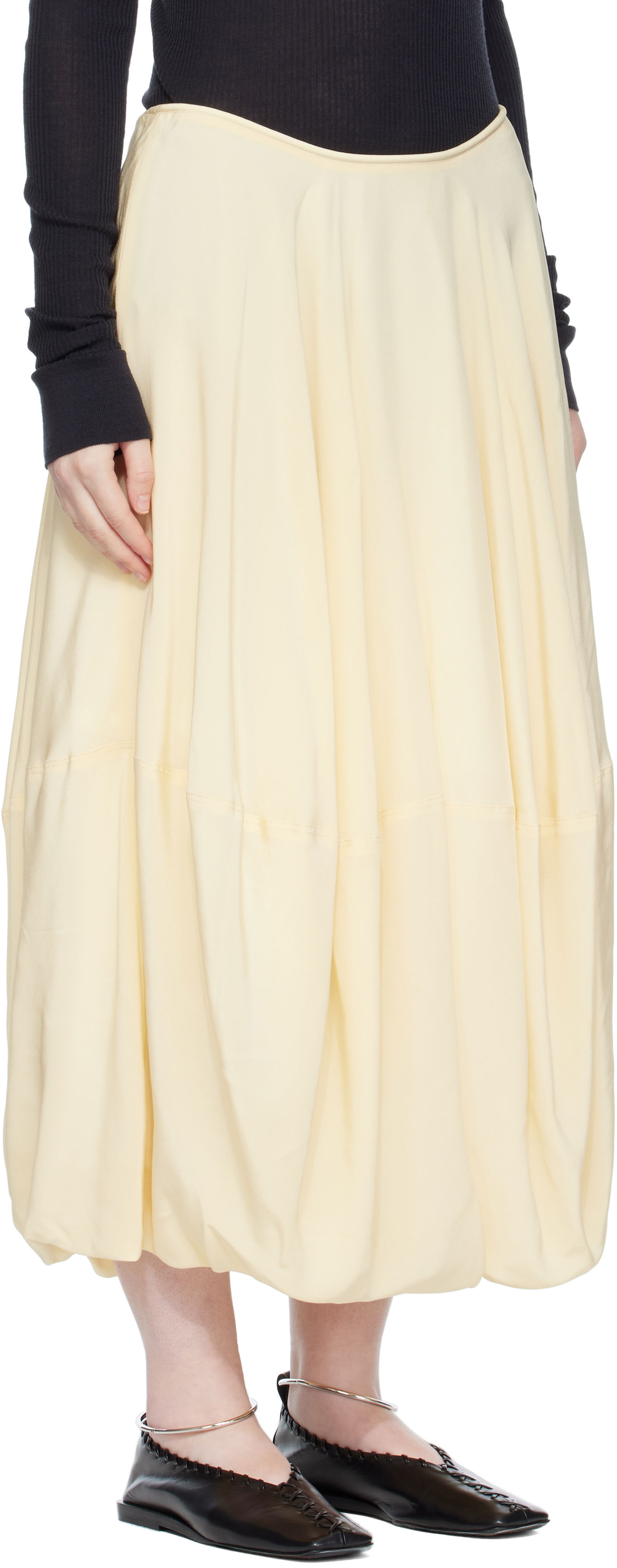 Sukňa LEMAIRE Balloon Maxi Skirt Žltá | SK1053 LF1446, 1