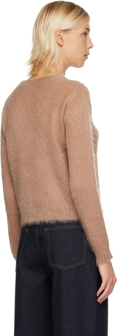 Sveter Max Mara Aceto Fuzzy Knit Sweater Béžová | 2526366122600, 2