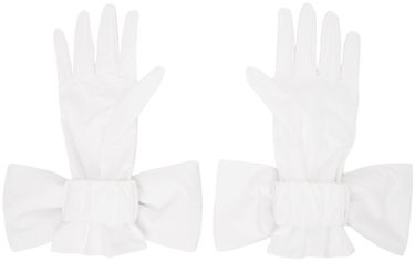 Rukavice SHUSHU/TONG SHUSHU/TONG Bow Gloves Biela | aw21ac07, 1