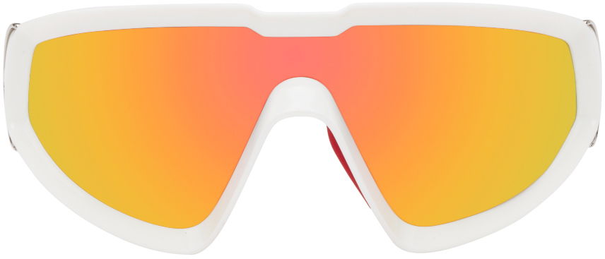 Slnečné okuliare Moncler Wrapid Sunglasses Biela | ML0249 889214387400, 0