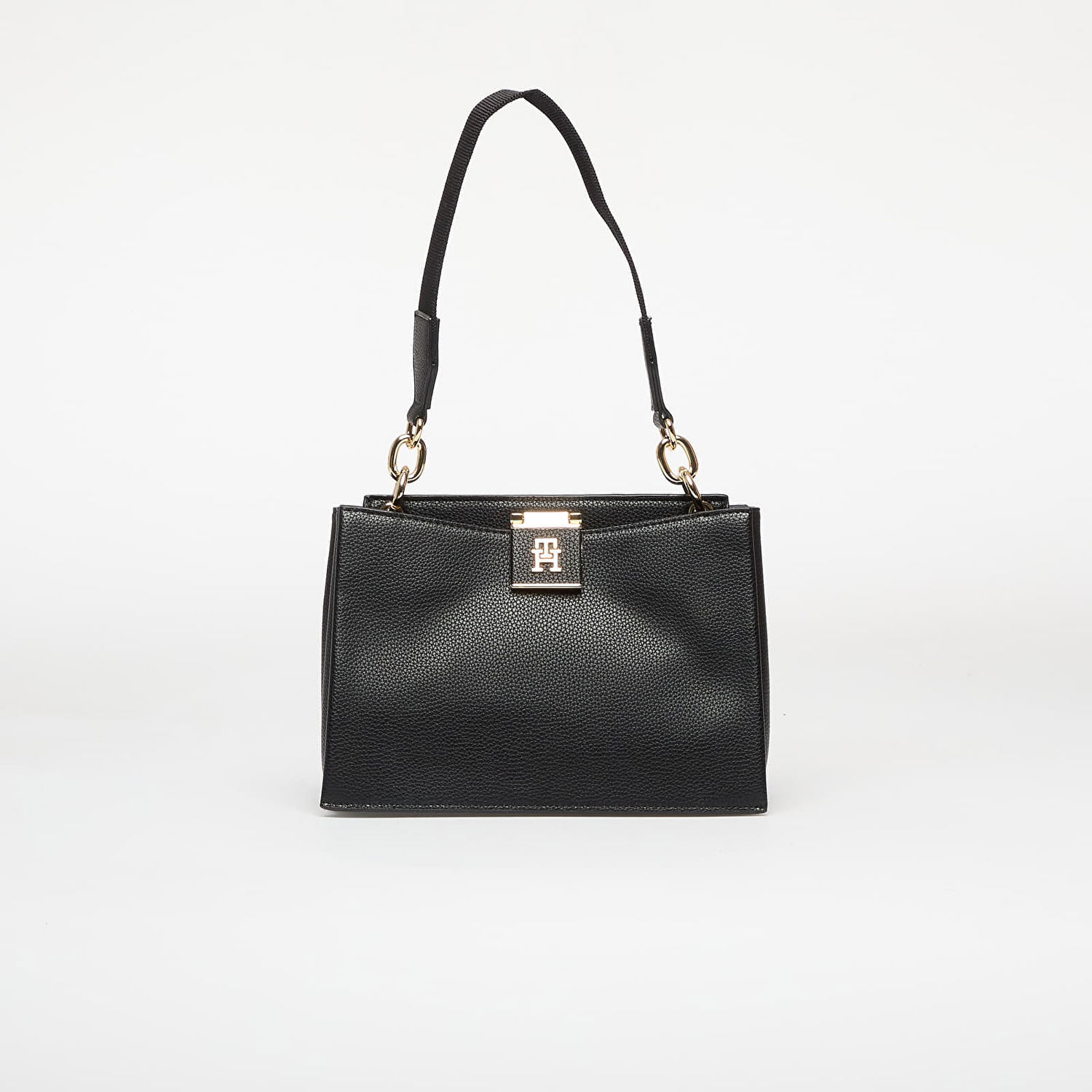 Kabelka Tommy Hilfiger Tommy Hilfiger Her Satchel Čierna | AW0AW17722 BDS, 0