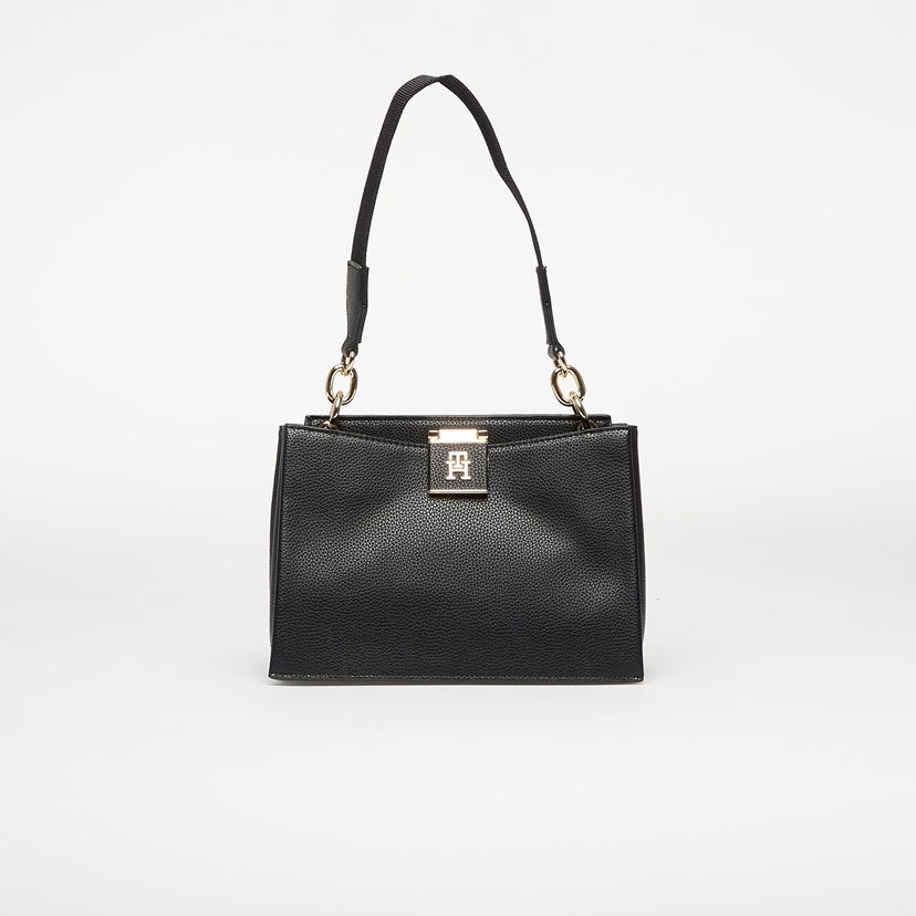 Kabelka Tommy Hilfiger Tommy Hilfiger Her Satchel Čierna | AW0AW17722 BDS