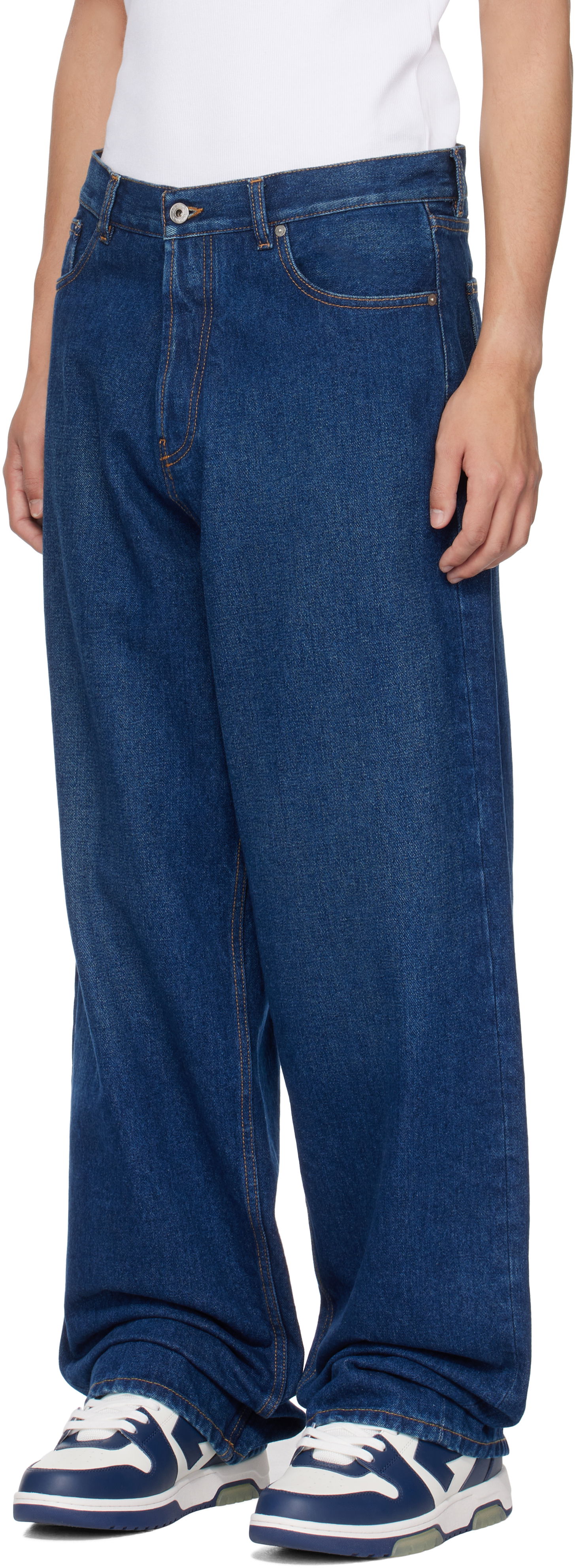 Off-White Loose Fit Jeans