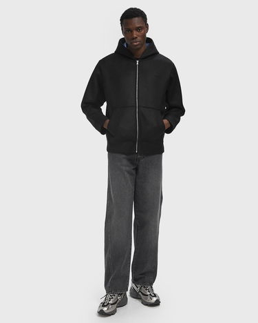 Mikina A.P.C. A.P.C. Alvin Zip-Up Hoodie Čierna | PSAFU-M27993-LZZ, 1
