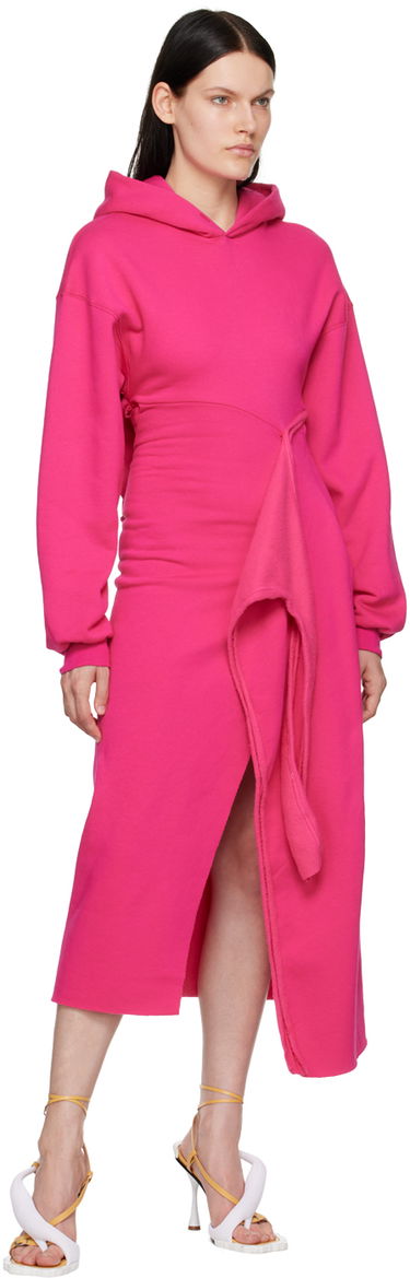 Šaty Ottolinger Ottolinger Hooded Midi Dress Ružová | 1501506, 3