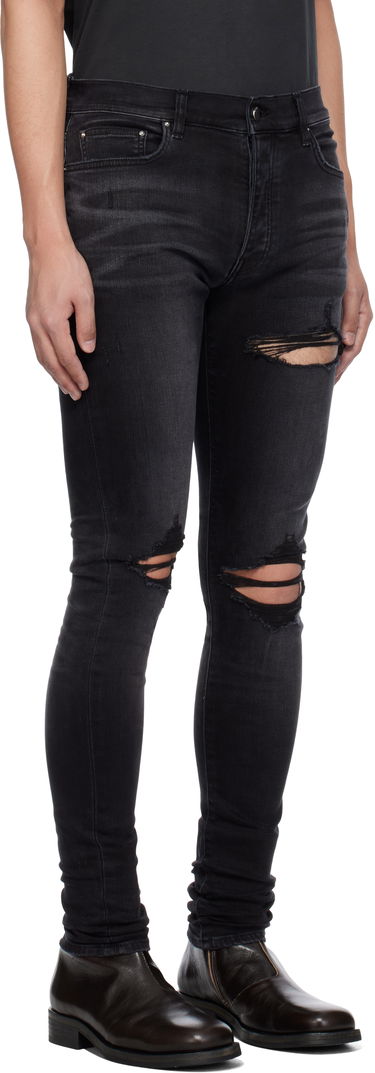 Džínsy AMIRI AMIRI MX1 Distressed Slim Jeans Modrá | AMDNSY1148, 4