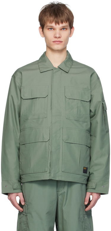 Bunda Carhartt WIP Military Style Button Up Jacket Zelené | I032979, 0