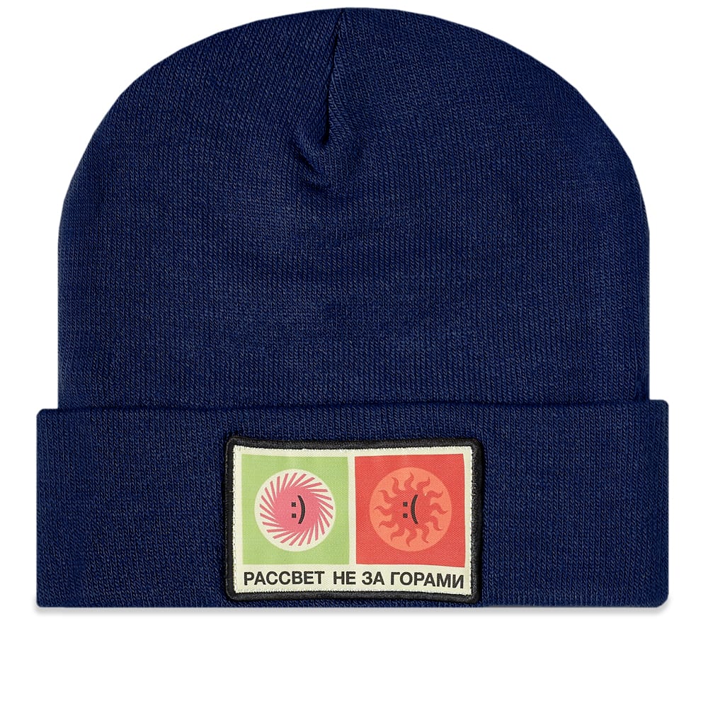 Kulicha PACCBET Patch Knit Beanie Navy | PACC11K008-NVY, 0