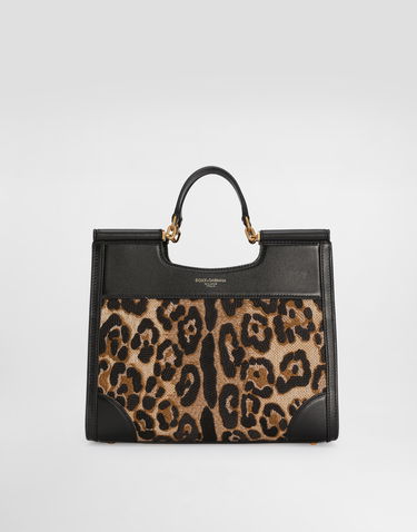 Tote bag Dolce & Gabbana Dolce & Gabbana Sicily Tote Bag Čierna | BB7728B6I3789738, 0