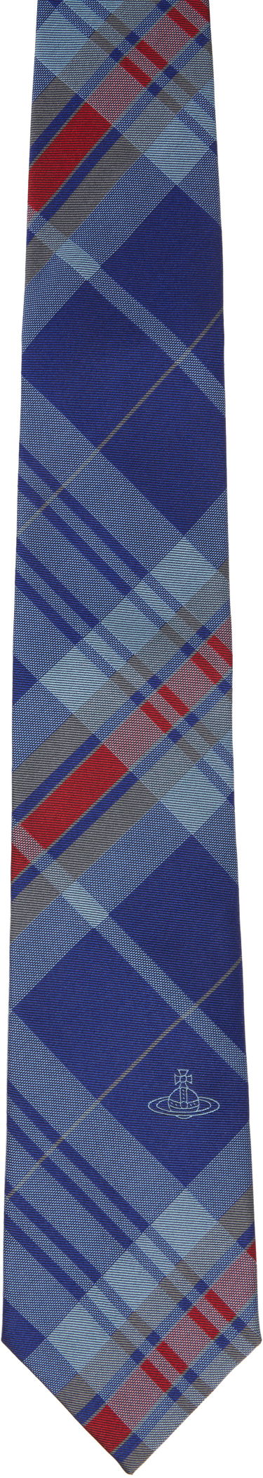 Šál Vivienne Westwood Vivienne Westwood Tartan 8.5 cm Tie Modrá | 81050004-W015W-, 0