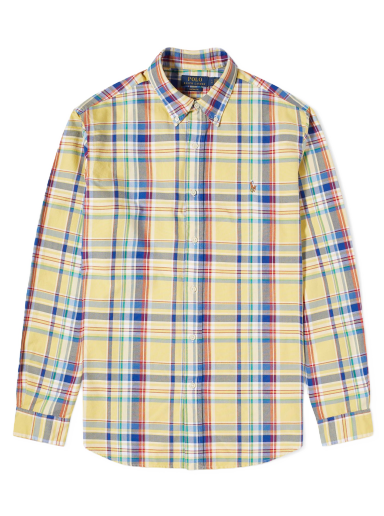 Košeľa Polo by Ralph Lauren Check Oxford Shirt Žltá | 710897267007