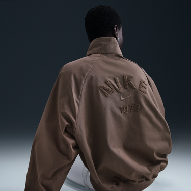 Mikina Nike Sportswear Collection Relaxed Fit Quarter-Zip Top Hnedá | HJ0231-233, 3