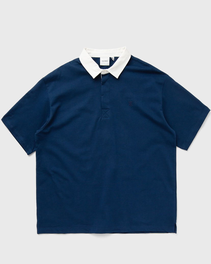 Polo tričko DAILY PAPER Shield Polo Navy | 2413042