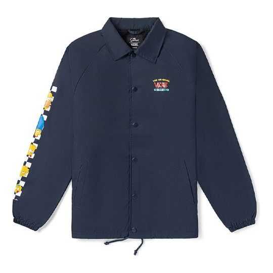 Vetrovka Vans The Simpsons Family Torrey Jacket Modrá | VN0002MUZZZ