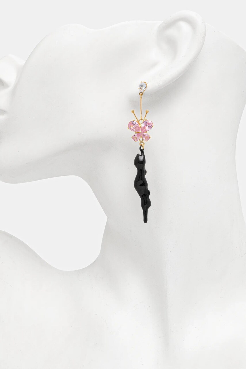 Náušnice Ottolinger Ottolinger Butterfly Drop Earrings Ružová | 125.902325.03, 1