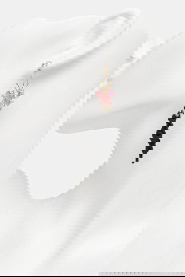 Náušnice Ottolinger Ottolinger Butterfly Drop Earrings Ružová | 125.902325.03, 1