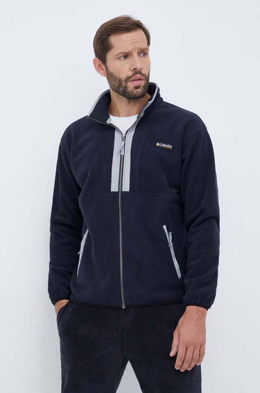 Mikina Columbia Backbowl FZ Fleece Res Men's Fleece Jacket Čierna | 2053853, 0