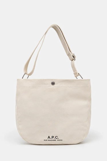Taška cez rameno A.P.C. Shoulder Bag Béžová | PSAJZ.M61939.BAA, 0