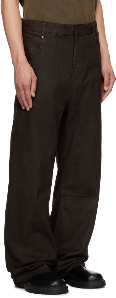 Džínsy Entire Studios Entire Studios Gem Jeans Hnedá | ESU-S25-11007-MU, 1