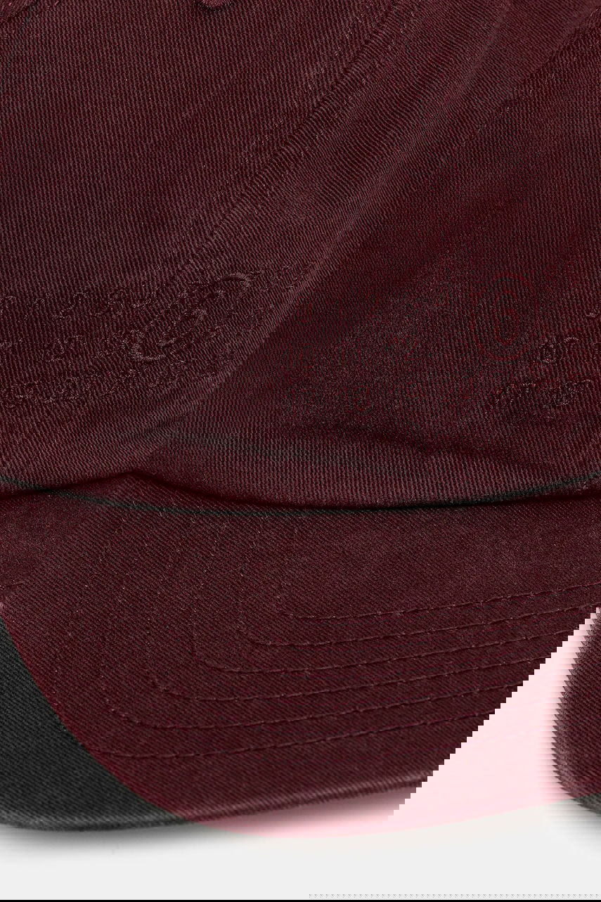 Šiltovka Maison Margiela MM6 Maison Margiela Baseball Cap Vínová | SH2TC0004.M35190.227, 1