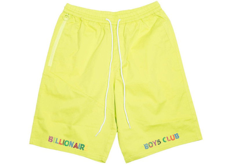 Šortky BILLIONAIRE BOYS CLUB Billionaire Boys Club Smiles Shorts Žltá | 8914101LIME, 0