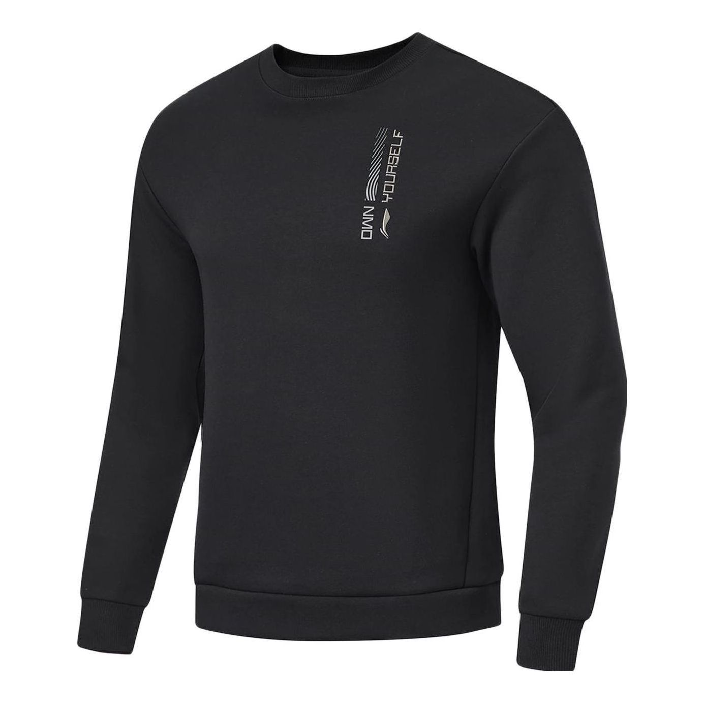 Mikina Li-Ning Graphic Training Sweatshirt Čierna | AWDT791-1, 0