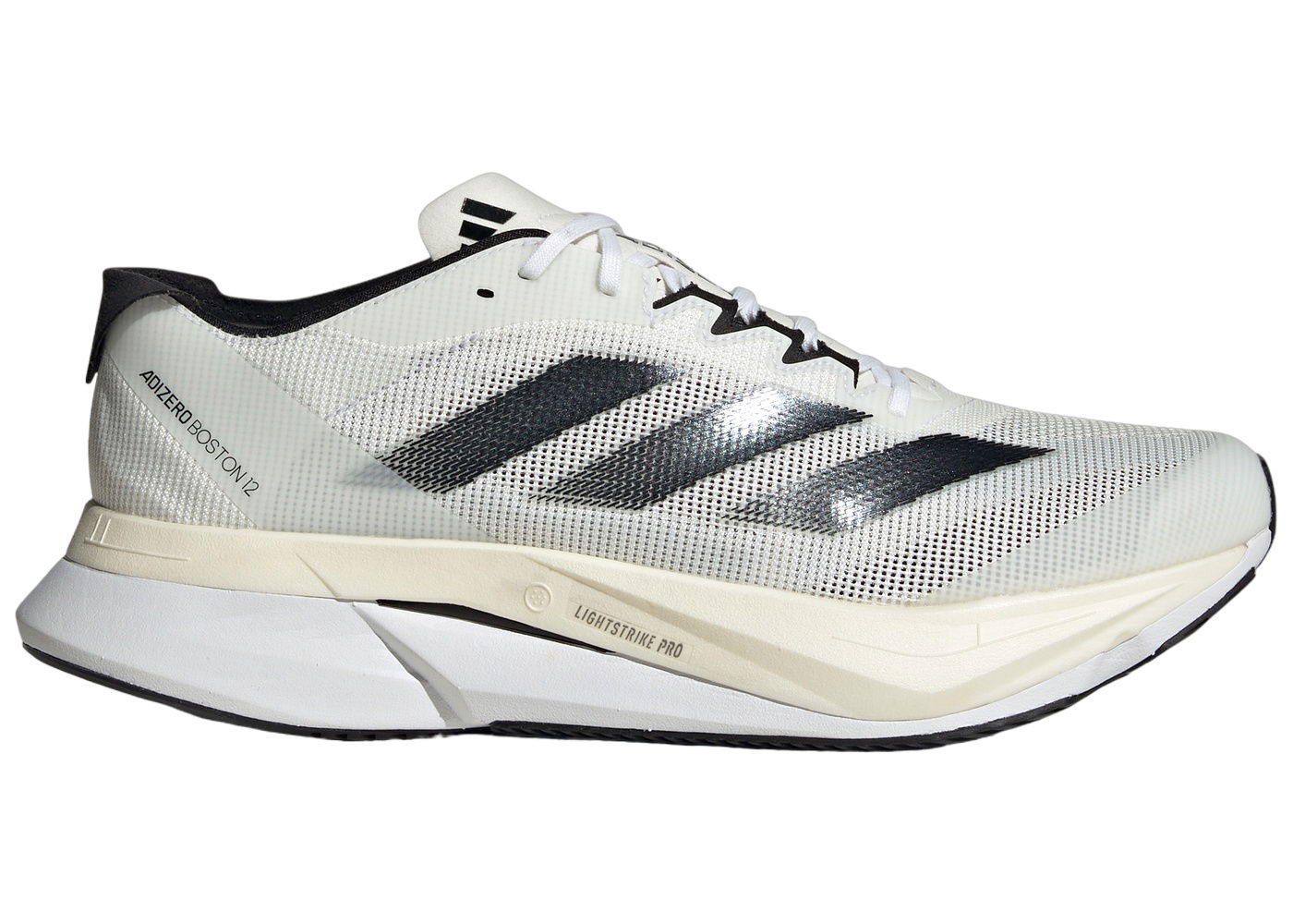 Tenisky a topánky adidas Originals adidas Adizero Boston 12 Cloud White Core Black Night Metallic Šedá | ID4236, 0