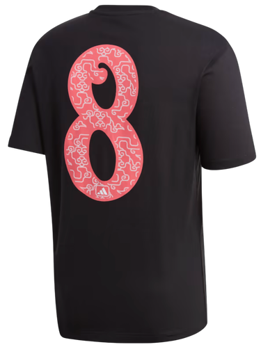 Tričko adidas Performance Sportswear Athletics Lucky 8 Graphic T-Shirt Čierna | ge4653, 1