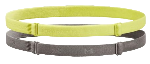 Náramok Under Armour Adjustable Mini Headbands, 2-Pack Žltá | 1376723-743, 1