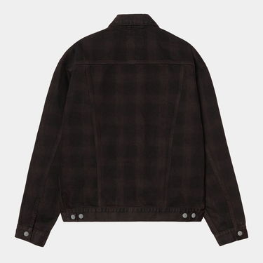 Bunda Carhartt WIP Everson Trucker Jacket Everson Print garment dyed Hnedá | I036266_9, 1