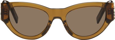 Slnečné okuliare Saint Laurent Saint Laurent SL M94 Cat-Eye Sunglasses Hnedá | SL M94-011, 0
