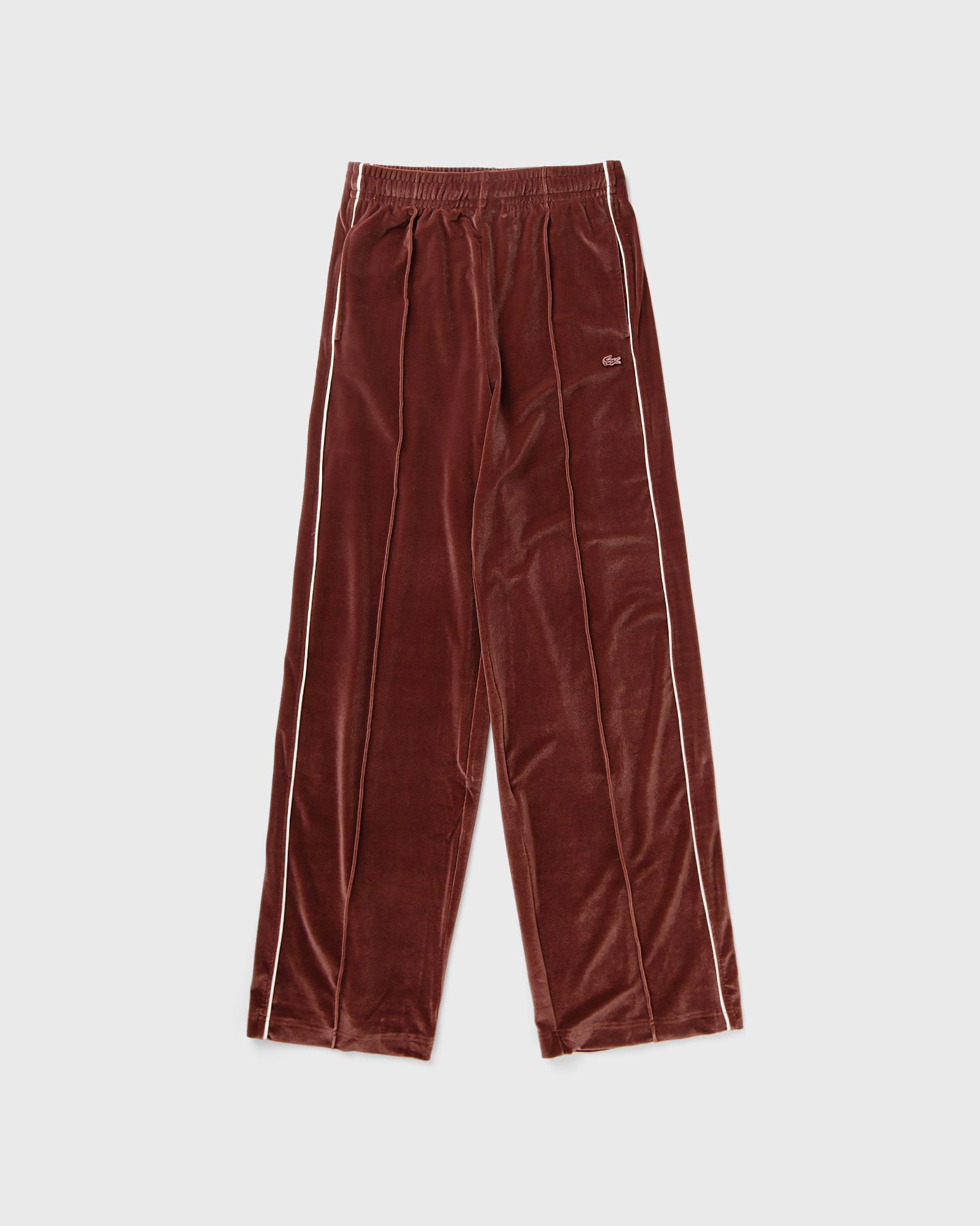 Brown Velvet Track Pants