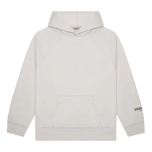 Mikina Fear of God Essentials FW20 Hoodie Biela | FOG-FW20-310