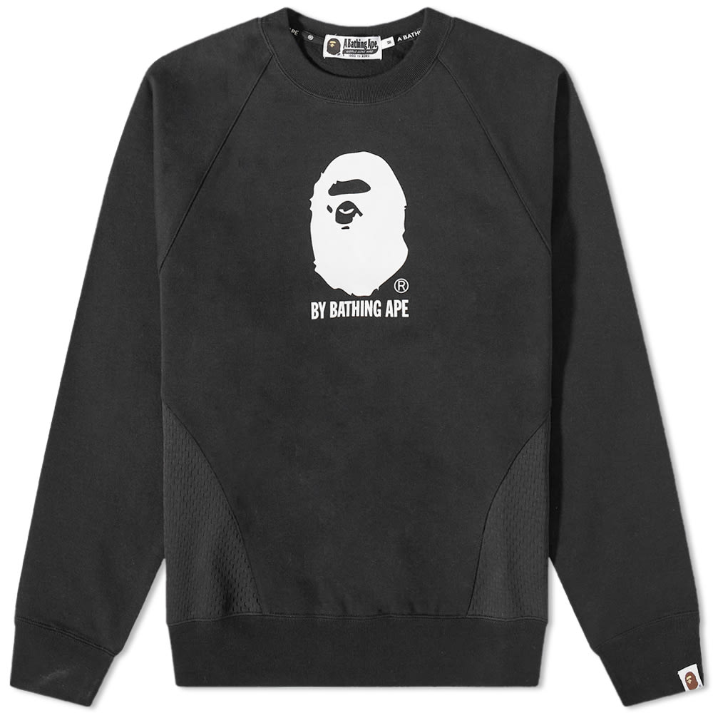 Mikina BAPE A Bathing Ape By Bathing Ape Relaxed Fit Crewneck