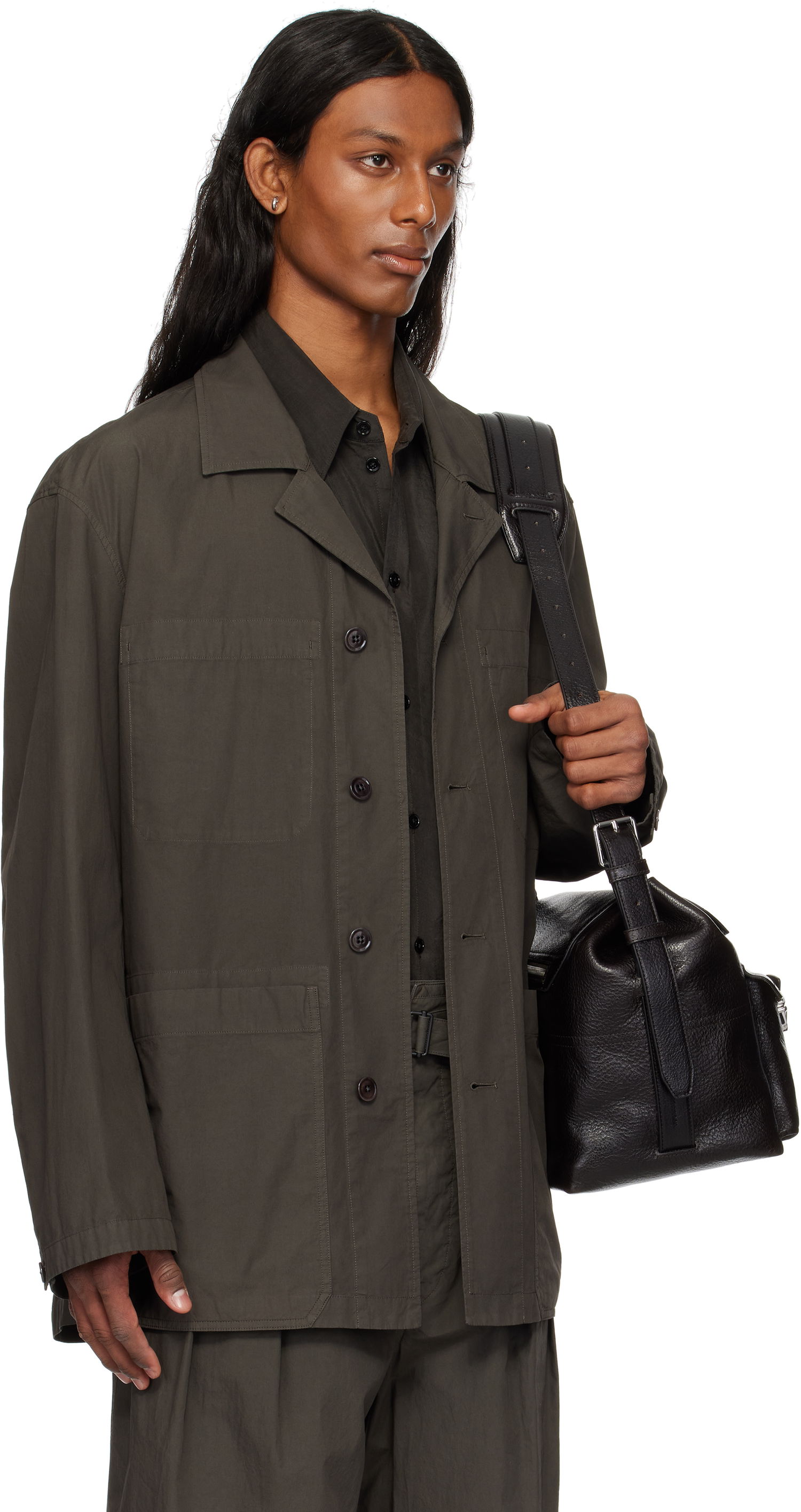 Kabelka LEMAIRE Lemaire Workwear Shirt Jacket Zelené | OV1013 LF1356, 1