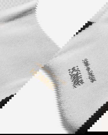 Ponožky Comme des Garçons Logo Crew Socks Biela | HO-K502-051 002, 4