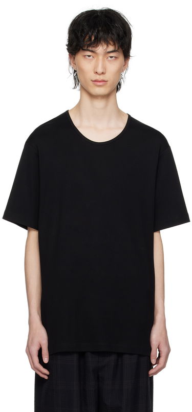 Tričko LEMAIRE LEMAIRE Rib Knit T-Shirt Čierna | TO1109 LJ1016, 0