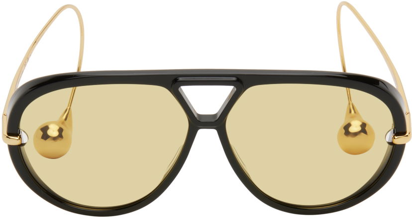 Slnečné okuliare Bottega Veneta Aviator Sunglasses Čierna | BV1273S-003