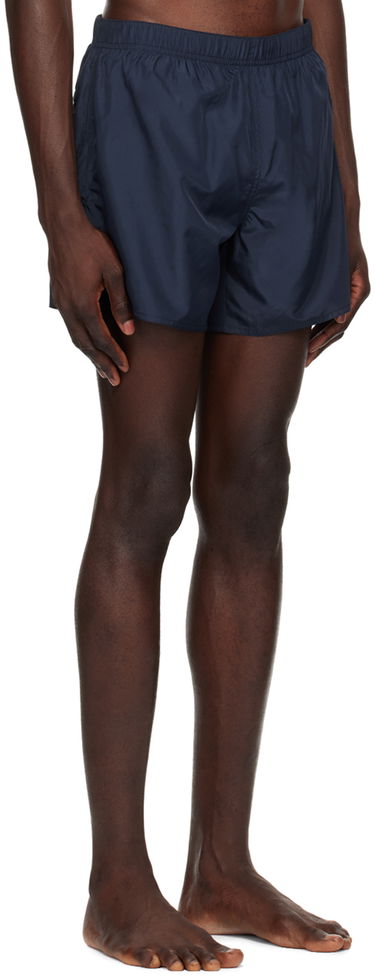 Plavky Courrèges Swim Shorts with Embroidered Logo Čierna | 123JMB014PL0103, 4