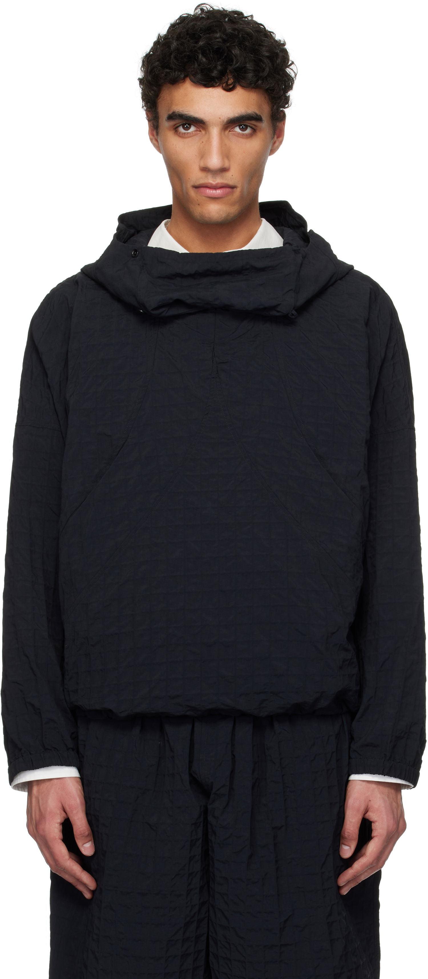 Vetrovka sage NATION SAGE NATION Factor Smock Jacket Čierna | S107 FACTOR SMOCK, 0