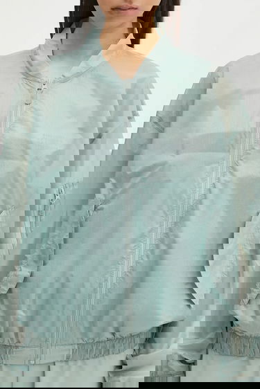 Bomber bunda Maison Margiela MM6 Maison Margiela x Salomon Transitional Translucent Bomber Jacket Tyrkysová | S52AM0327, 3