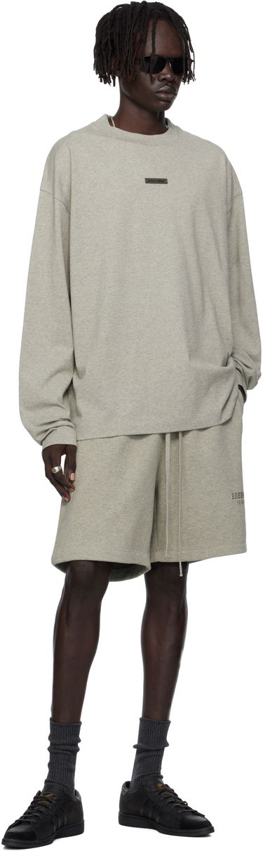 Šortky Fear of God Fear of God ESSENTIALS Soccer Fleece Shorts Šedá | 160SP252005F, 3